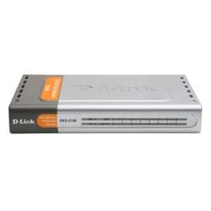 Комутатор мережевий D-Link DES-2108/E/B