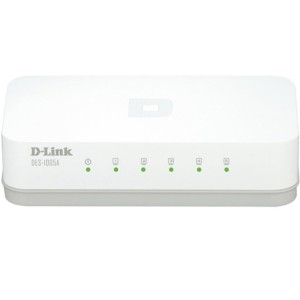 Комутатор мережевий D-Link DES-1005A (DES-1005A/E2B)