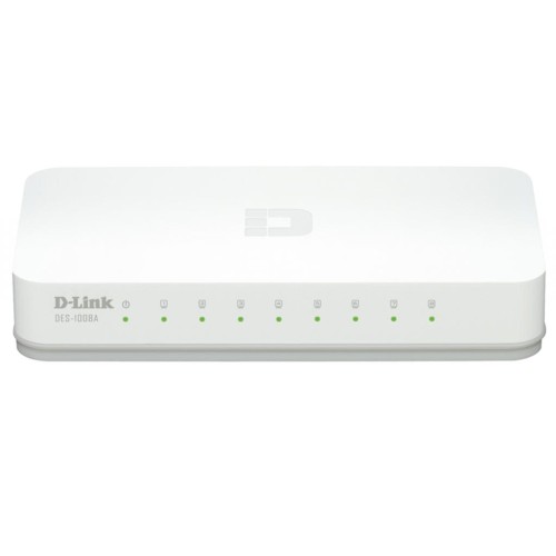 Комутатор мережевий D-Link DES-1008A\Е1А