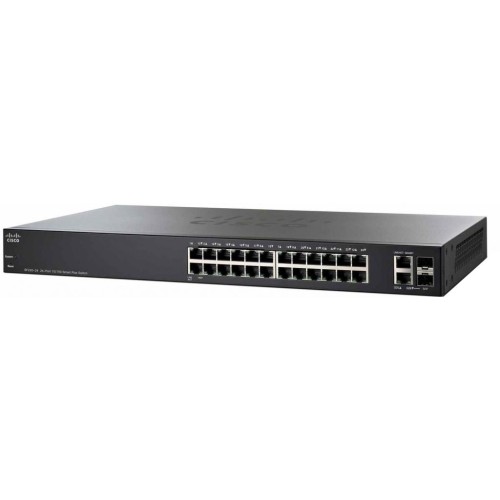 Комутатор мережевий Cisco SF220-24 (SF220-24-K9-EU)