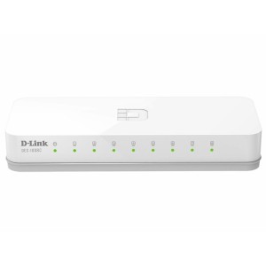 Комутатор мережевий D-Link DES-1008C