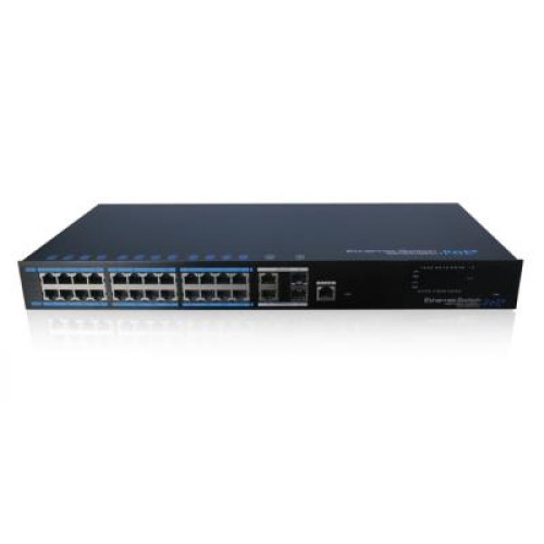 Комутатор мережевий Utepo UTP7224E-POE-L2 (UTP7224E-PoE-L2)