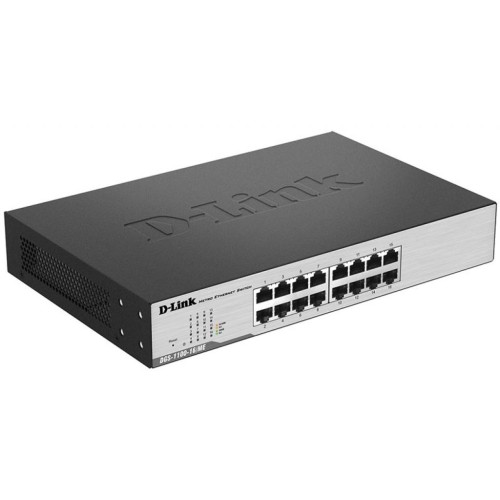 Комутатор мережевий D-Link DGS-1100-16/ME