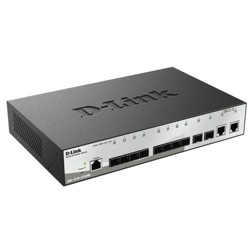 Комутатор мережевий D-Link DGS-1210-12TS/ME