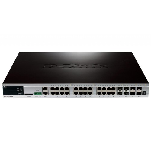 Комутатор мережевий D-Link DGS-3420-28PC