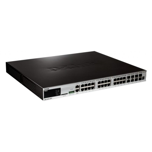 Комутатор мережевий D-Link DGS-3420-28PC