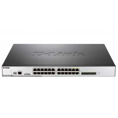 Комутатор мережевий D-Link DWS-3160-24PC