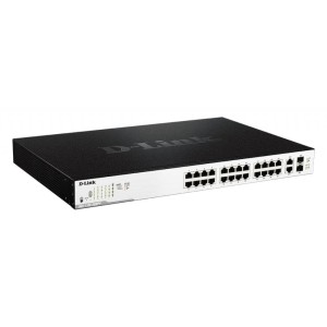 Комутатор мережевий D-Link DGS-1100-26MPP