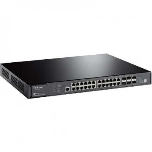 Комутатор мережевий TP-Link T3700G-28TQ