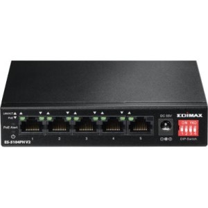 Комутатор мережевий Edimax ES-5104PH V2