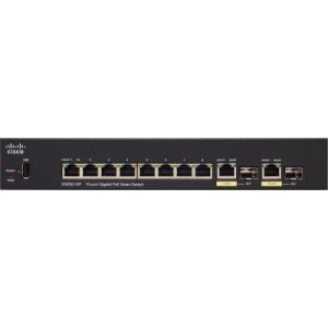 Комутатор мережевий Cisco SG250-10P-K9-EU