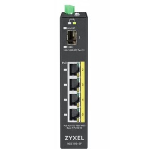 Комутатор мережевий ZyXel RGS100-5P (RGS100-5P-ZZ0101F)