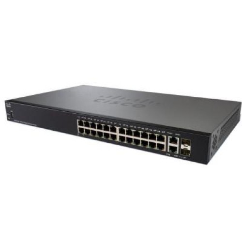 Комутатор мережевий Cisco SG250-26P-K9-EU