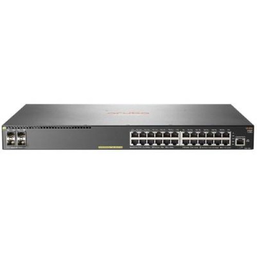 Комутатор мережевий HP 2930F-24G PoE+ 4SFP+ (JL255A)