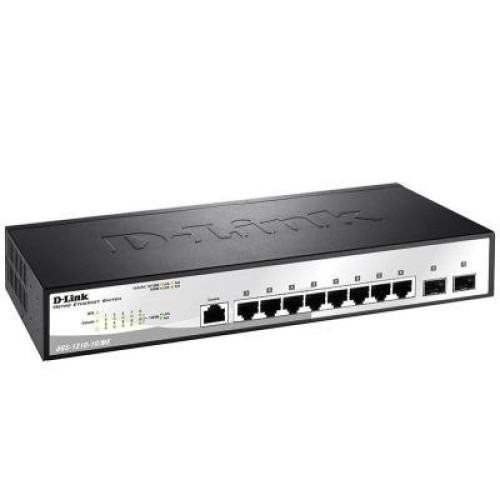 Комутатор мережевий D-Link DGS-1210-10/ME/A