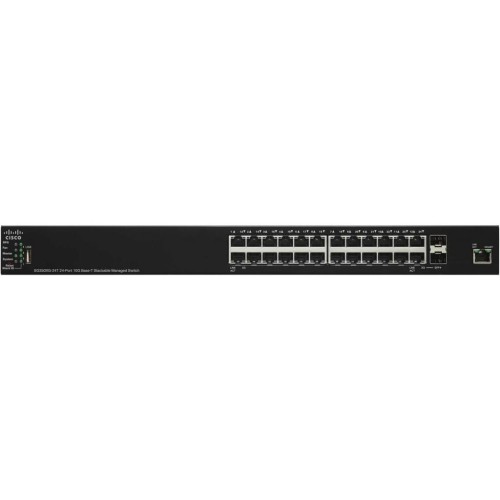 Комутатор мережевий Cisco SG350XG-24T-K9-EU