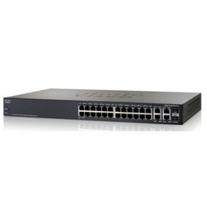Комутатор мережевий Cisco SG350-28P-K9-EU
