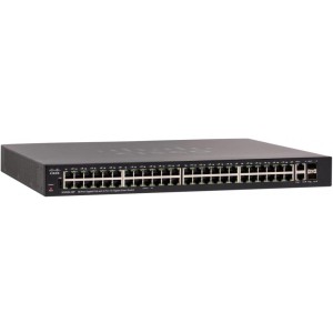 Комутатор мережевий Cisco SG250X-48P (SG250X-48P-K9-EU)