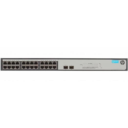 Комутатор мережевий HP 1420-24G-2SFP+ (JH018A)