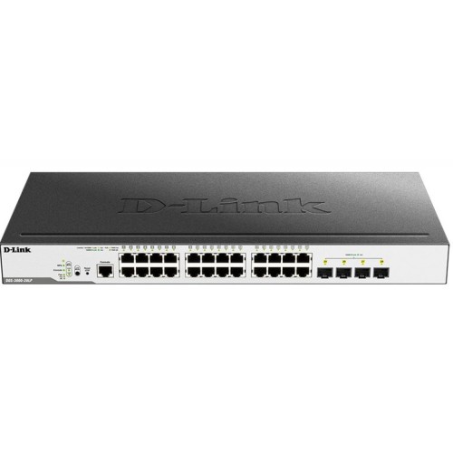 Комутатор мережевий D-Link DGS-3000-28LP