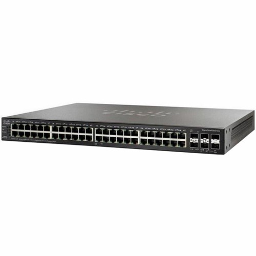 Комутатор мережевий Cisco SG350X-48MP-K9-EU