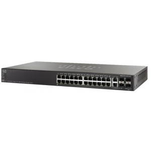 Комутатор мережевий Cisco SG550X-24P-K9-EU