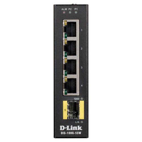 Комутатор мережевий D-Link DIS-100G-5SW