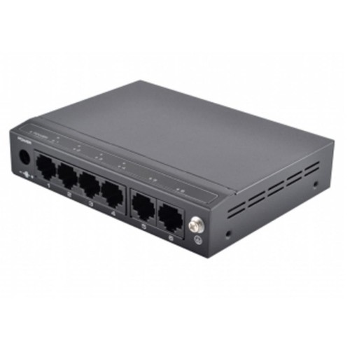 Комутатор мережевий FoxGate S6006-AI POE (60W)