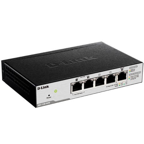 Комутатор мережевий D-Link DGS-1100-05PD