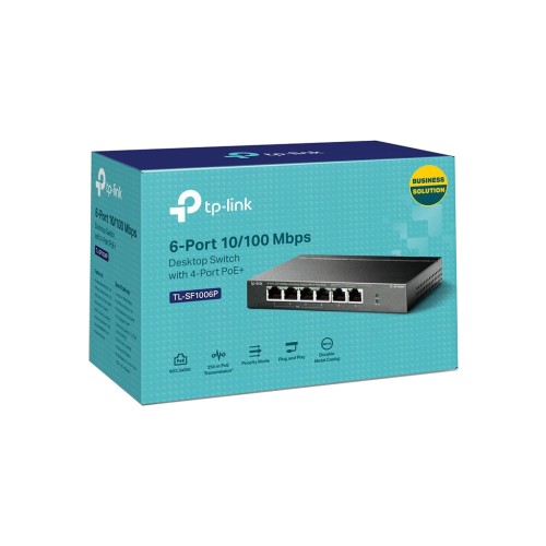 Комутатор мережевий TP-Link TL-SF1006P