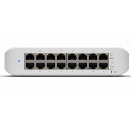 Комутатор мережевий Ubiquiti USW-Lite-16-PoE