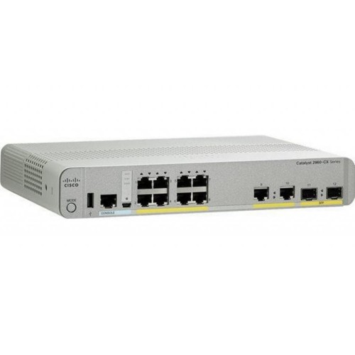 Комутатор мережевий Cisco WS-C2960CX-8PC-L