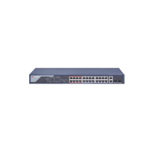 Комутатор мережевий Hikvision DS-3E0326P-E(B)