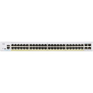 Комутатор мережевий Cisco CBS350-48FP-4X-EU