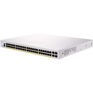Комутатор мережевий Cisco CBS350-48FP-4X-EU
