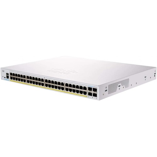 Комутатор мережевий Cisco CBS350-48FP-4G-EU