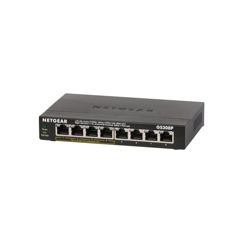 Комутатор мережевий Netgear GS308P-100PES