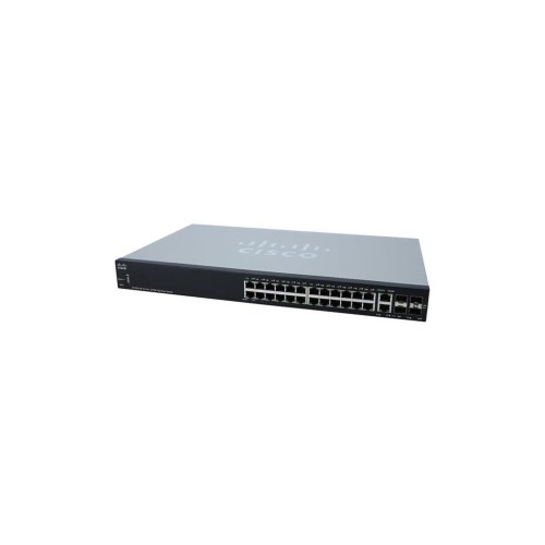 Комутатор мережевий Cisco SF250-24P-K9-EU-RF