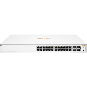 Комутатор мережевий HP 24GPoE(370W)-4SFP/SFP+ (JL684B) (JL684B)
