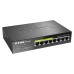 Комутатор мережевий D-Link DGS-1008P/E