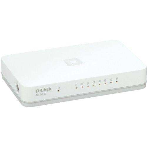 Комутатор мережевий D-Link GO-SW-8G/E