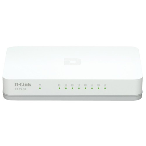 Комутатор мережевий D-Link GO-SW-8G/E