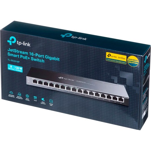 Комутатор мережевий TP-Link SG2016P