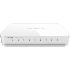 Комутатор мережевий D-Link GO-SW-8G