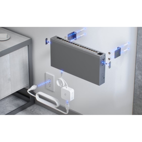 Комутатор мережевий Ubiquiti USW-PRO-MAX-16-POE