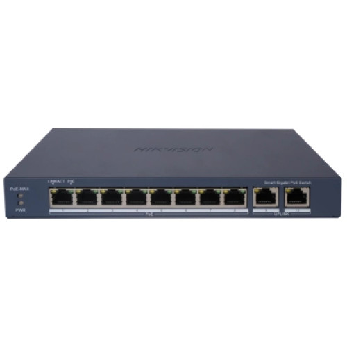 Комутатор мережевий Hikvision DS-3E1510P-EIV2 Комутатор мережевий Hikvision DS-3E1510P-EIV2