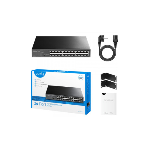 Комутатор мережевий Cudy FS1024