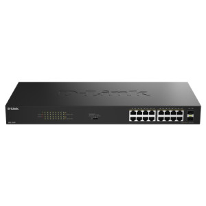 Комутатор мережевий D-Link DGS-1018P