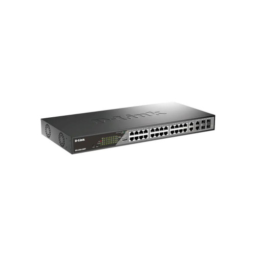 Комутатор мережевий D-Link DSS-200G-28MP Комутатор мережевий D-Link DSS-200G-28MP