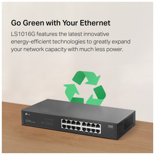 Комутатор мережевий TP-Link LS1016G